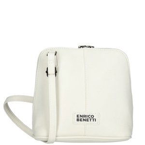 Enrico Benetti Kensi crossbody taška z PU kůže - bílá