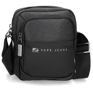 Pepe Jeans Jarvis pánská malá taška přes rameno - černá