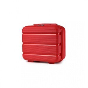 KONO malý toaletní kufřík na zavazadlo - 15L - červený - polypropylén