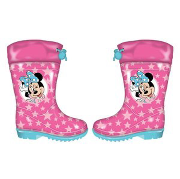 Disney Minnie Mouse dětské gumáky - růžové Velikost: 26