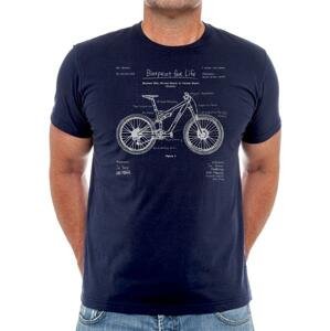 Cycology Tričko BluePrint Mountain Bike (Plány Kola) Velikost: XL