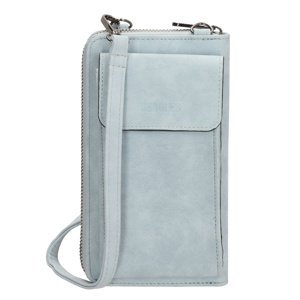 Dámská kabelka na telefon / peněženka s popruhem přes rameno Beagles Rebelle - světle modrá - na výšku