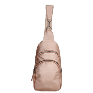 Charm London dámská designová taška přes tělo - růžově zlatá