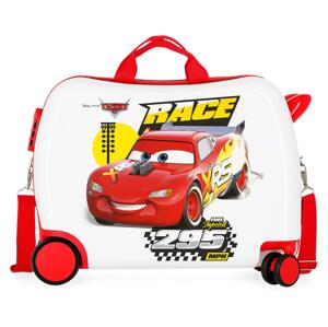 JOUMMABAGS Dětský kufřík na kolečkách - odražedlo - Disney Cars Joy