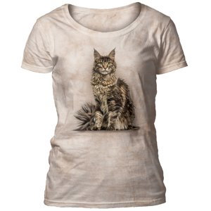 The Mountain Dámské tričko Maine Coon Cat Velikost: XXL