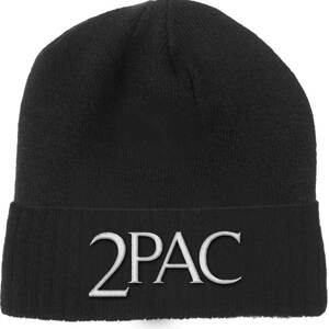 RockOff 2PAC unisex čepice BEANIE - černá