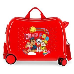 JOUMMABAGS Dětský kufřík na kolečkách - odražedlo - Tlapková patrola - Forever Fun