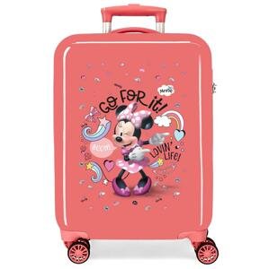 Mickey Kabinový kufr na kolečkách Minnie LOVING LIFE 55 cm - 37L