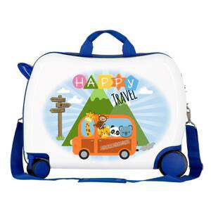 Roll Road Dětský kufřík na kolečkách - odražedlo - Happy Travel