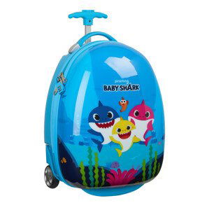 SAFTA Dětský kufr na kolečkách Baby Shark - 27 L
