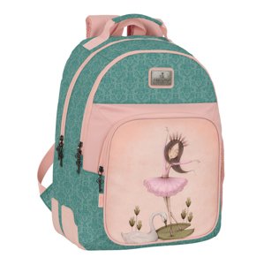 Santoro London SANTORO™’S MIRABELLE "SWAN LAKE" dvoukomorový školní batoh - 20L