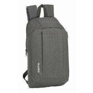 SAFTA Basic úzký batoh - šedý / 8L