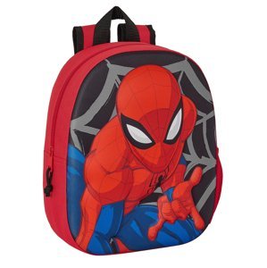 Safta Spiderman 3D předškolní batoh -  8L