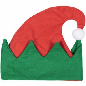 Amscan Vánoční čepice Elf - univerzálni velikost