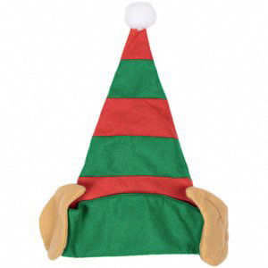 Amscan Dětská vánoční čepice Elf s ušima