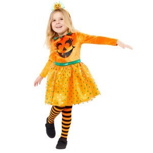 Amscan dětský halloweenský kostým - Rozkošná dýně Velikost: 2-3 (věk)