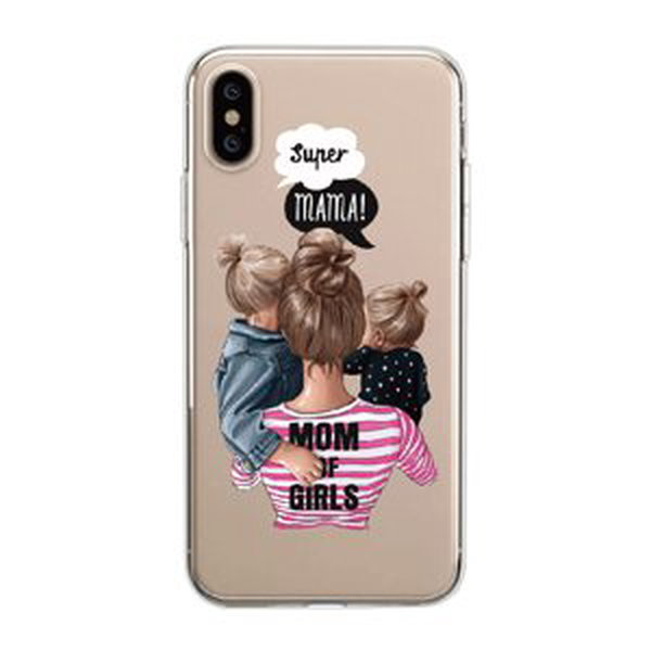 Cases Kryt na mobil Iphone - Mom of girls pro mobil Apple: iPhone 6/6S