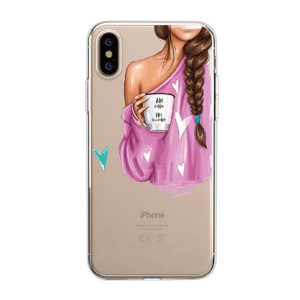 Cases Kryt na mobil Iphone - Káva pro mobil Apple: iPhone X/XS