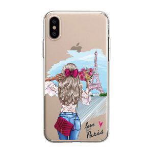 Cases Kryt na mobil Iphone - Love Paris pro mobil Apple: iPhone 5/5S/SE