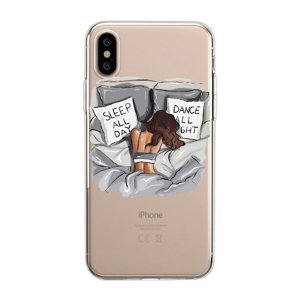 Cases Kryt na mobil Iphone - Sleep all day dance all night pro mobil Apple: iPhone 6/6S
