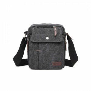 Kono Pánská crossbody taška přes rameno Pocket Black - černá