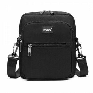 Kompaktní crossbody unisex taška Kono - černá