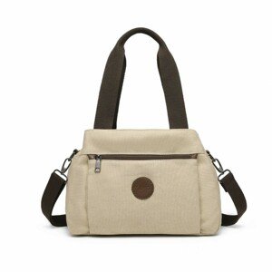 Dámská plátěná multifunkční crossbody taška KONO Saviora - khaki