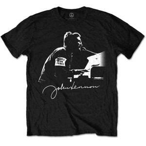 RockOff John Lennon unisex bavlněné tričko : People for Peace - černé Velikost: XXL