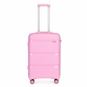 Cestovní kufr na kolečkách KONO Classic Collection - růžový - 77L