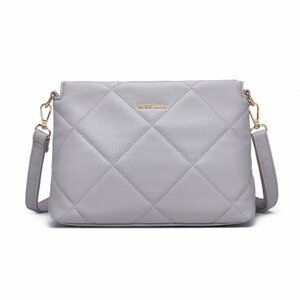 Miss Lulu dámská elegantní crossbody kabelka LB2237 - šedá