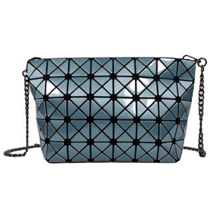 Malique by me Geometry dámská designová crossbody kabelka - modrá