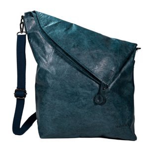 Malique dámská papírová taška s cípem D1100C - 40 cm - modrá oceán