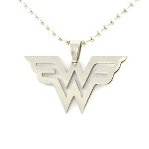 JewelsHall Wonder Woman náhrdelník - chirurgická ocel