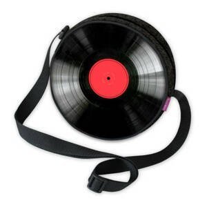 Bertoni filcová kulatá kabelka Twist - Vinyl