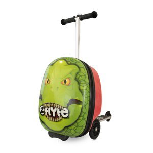 Zinc dětský cestovní kufr s koloběžkou Flyte - dino  Darwin - 25L