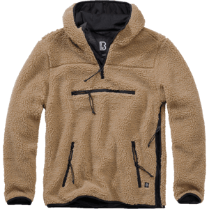 Brandit Pulovr Teddyfleece Worker Pullover camel S