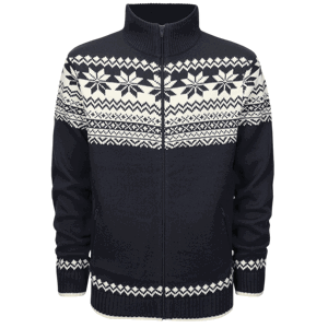 Brandit Pulovr Cardigan Norweger navy S [46/48]