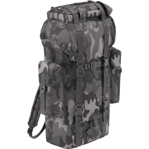 Brandit Batoh BW bojový 65 l Nylon Bagpack grey camo