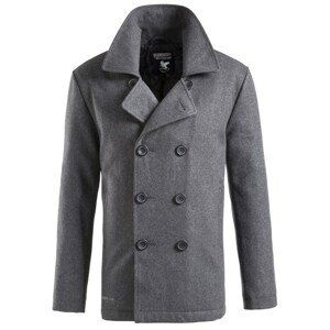 Surplus Kabát Pea Coat antracitový S