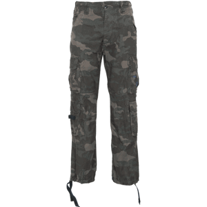 Brandit Kalhoty Pure Vintage Trouser darkcamo M