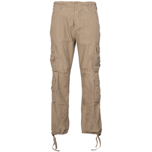 Brandit Kalhoty Pure Vintage Trouser béžové 3XL