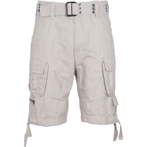 Brandit Kalhoty krátké Savage Vintage Shorts bílé oprané XL