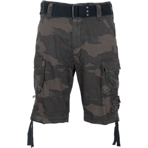Brandit Kalhoty krátké Savage Vintage Shorts darkcamo XL