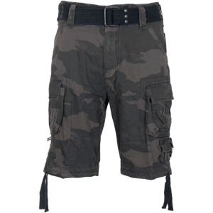 Brandit Kalhoty krátké Savage Vintage Shorts darkcamo 6XL