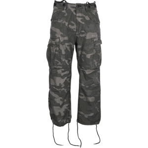 Surplus VINTAGE FATIGUE BLACK CAMO