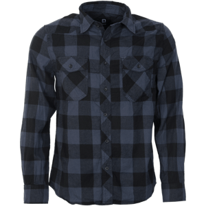 Brandit Košile Check Shirt černá | šedá 7XL