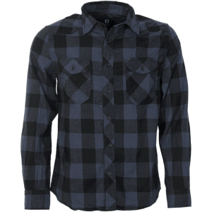 Brandit Košile Check Shirt černá | šedá 6XL