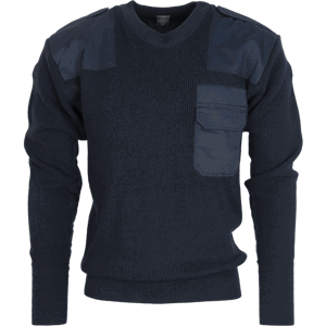 Pulovr BW Commando modrý tm. (navy) 48