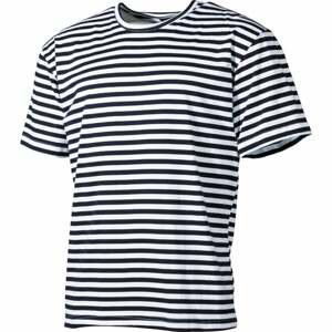 Tričko námořnické letní s kr.rukávem MFH modro | bílé XL