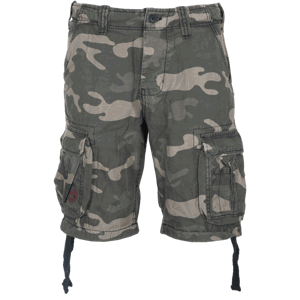 Surplus Kalhoty krátké Airborne Vintage Shorts blackcamo S